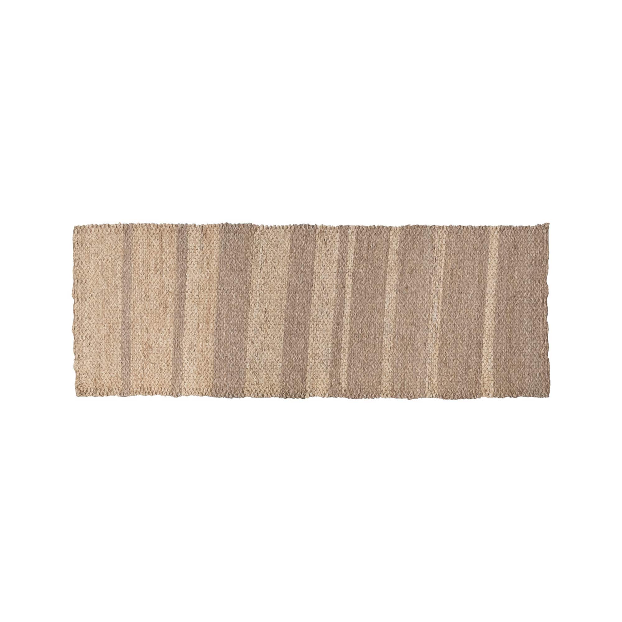 Hello Honey® Hand-Woven Seagrass & Corn Husk Striped Floor Runner, 6.5ft. x 2ft.